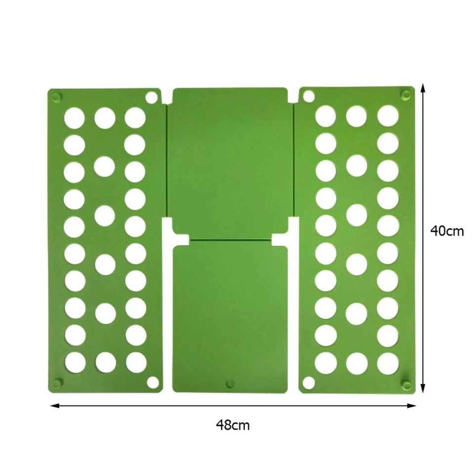 Plastic Clothes Folding Board Durable Kids Laundry Folder Easy and Fast Shirt.