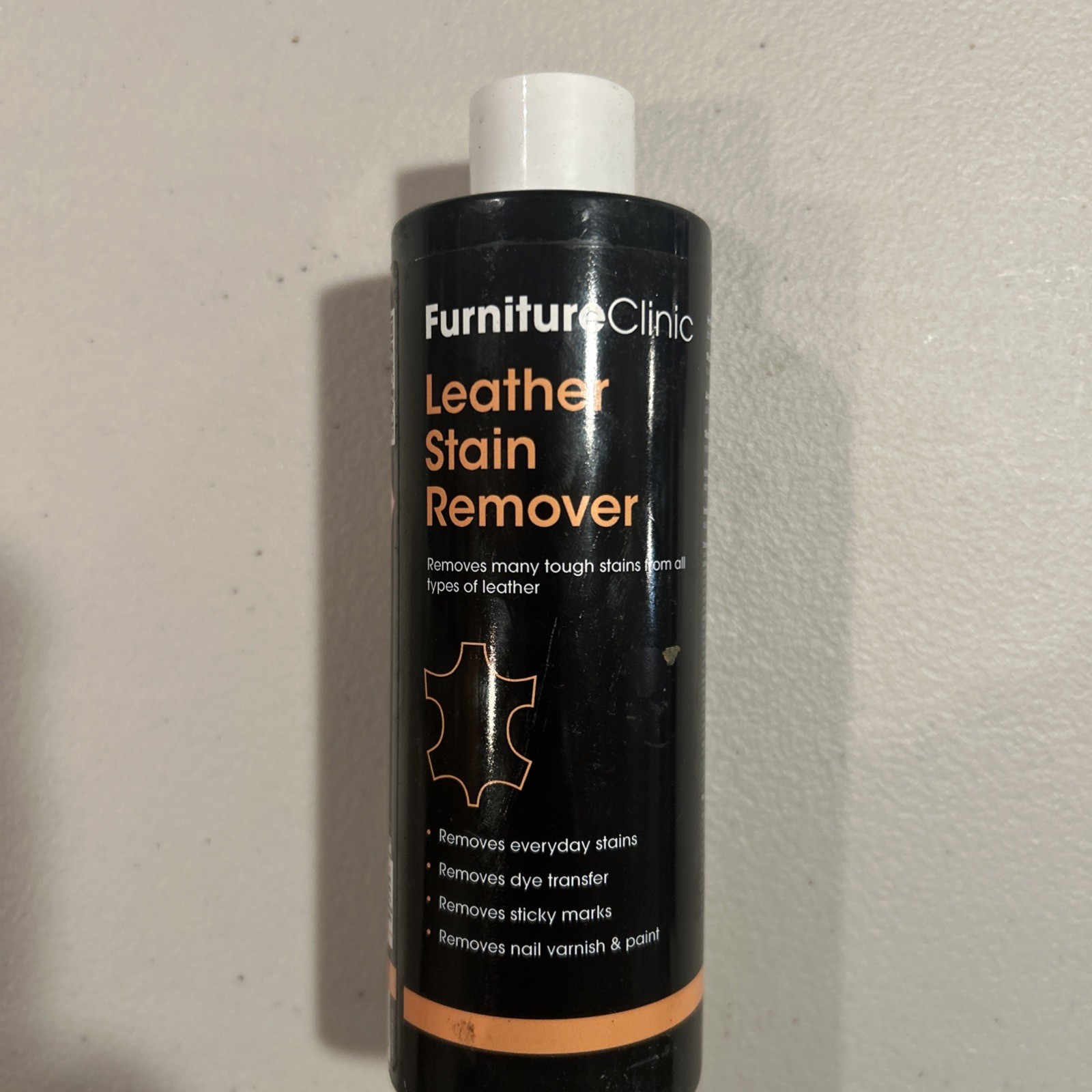 Furniture Clinic – Leather Stain Remover/Cleaner, 8.5 oz. Bottle