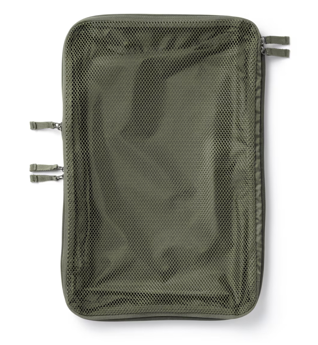 Muji Polyester Sorting case Compressed type 26 x 40 x 10 cm Khaki