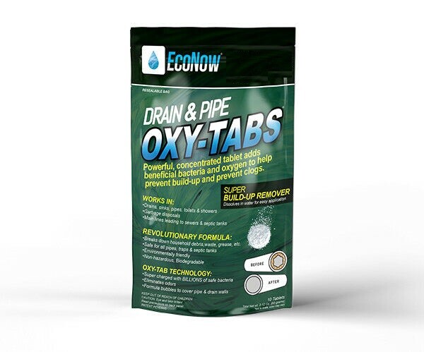 Oxi-Tabs 5ct #1 BEST Drain & Pipe Cleaning Prevents Clogs-Eliminates Odors