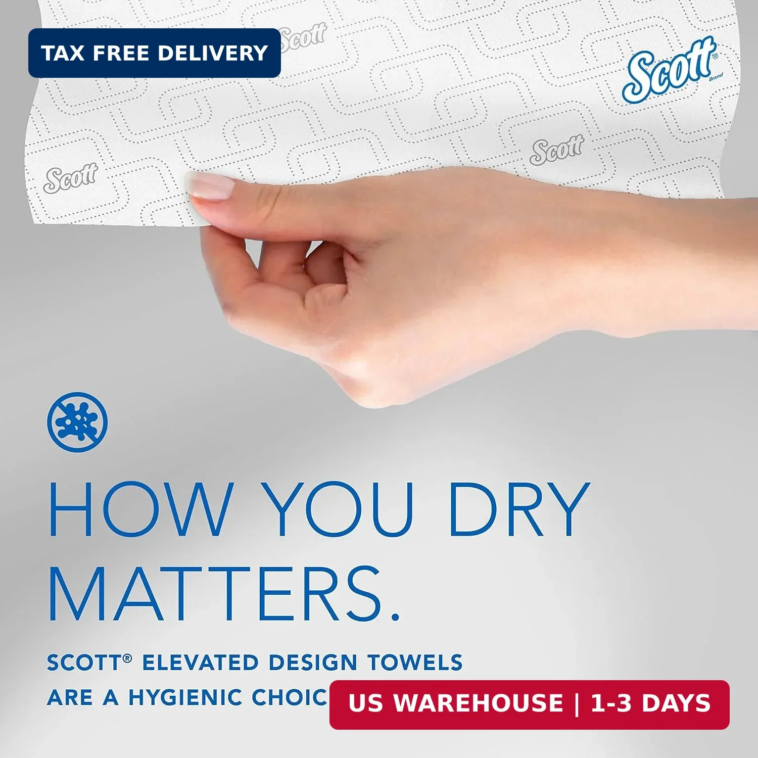 Scott Professional High-Capacity Hard Roll Paper Towels, Bulk (25702), Hardwound