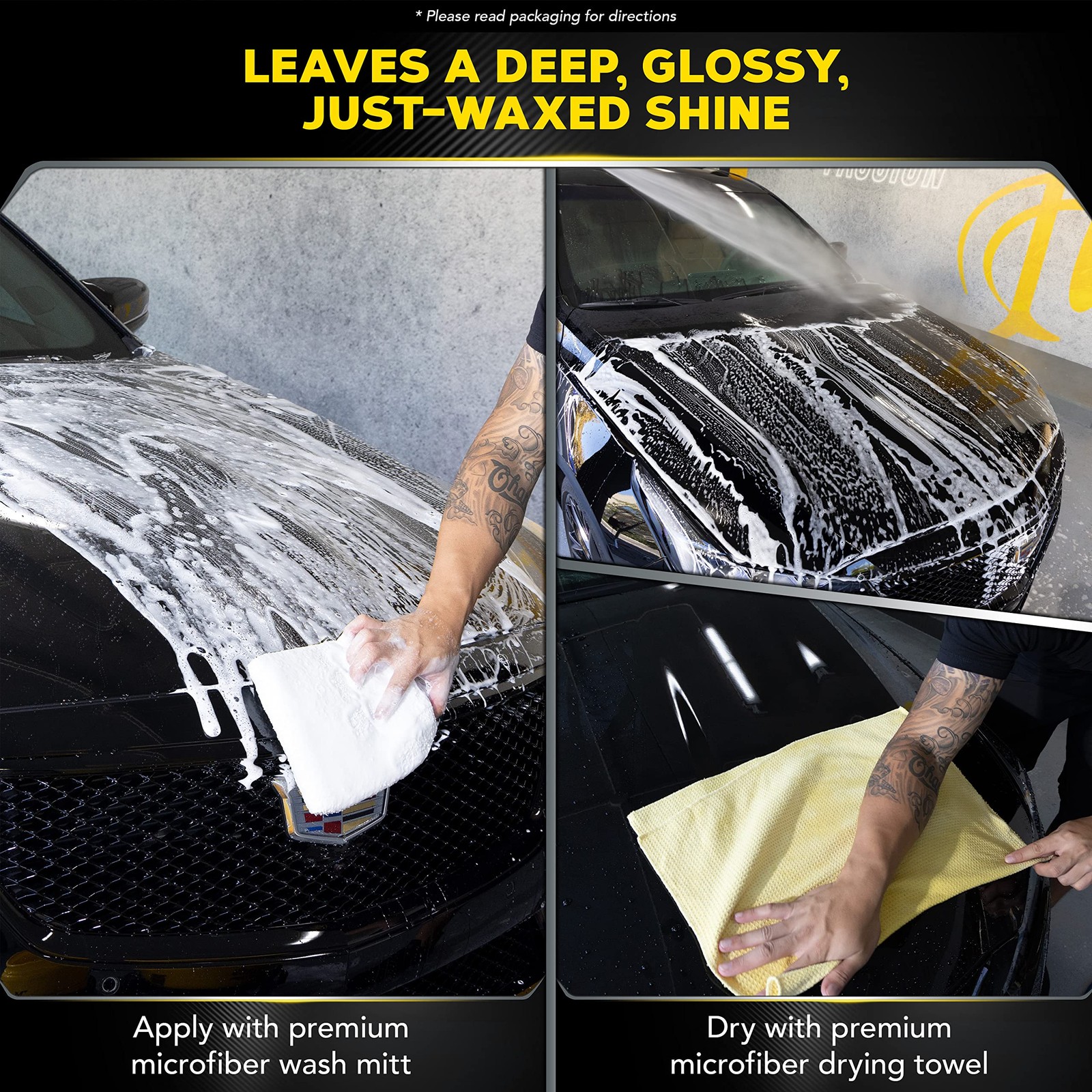 Meguiar’s Ultimate Wash and Wax, Car Wash and Wax Cleans and Shines in One Step