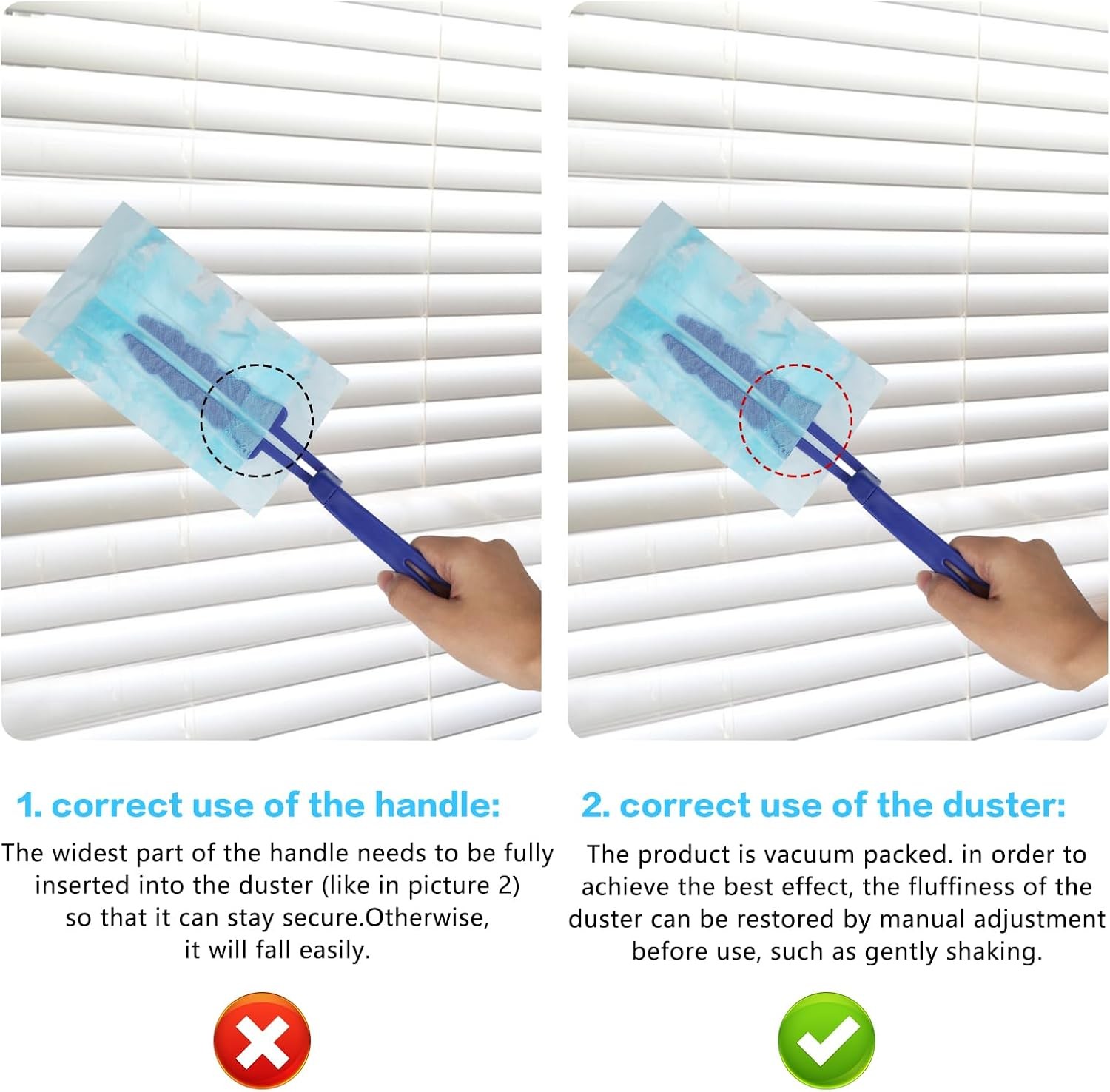 20 Pcs Swiffer Duster Refills Swiffer Dusters Heavy Duty Duster Duster Kit