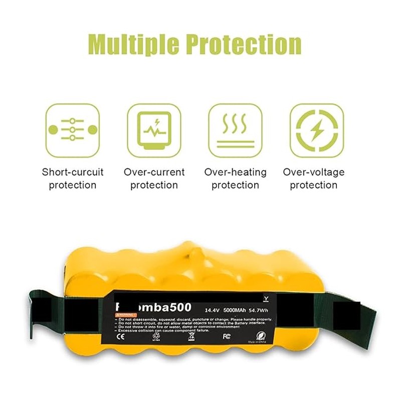 14.4V For iRobot Roomba Battery 500 Series 600 700 800 780 650 Replacement