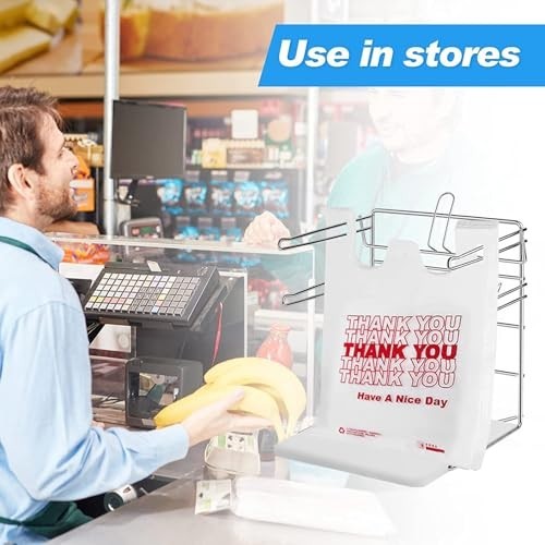 100 Ct plastic bags/Shopping Bags/Thank You Bags/Reusable and Disposable Grocery