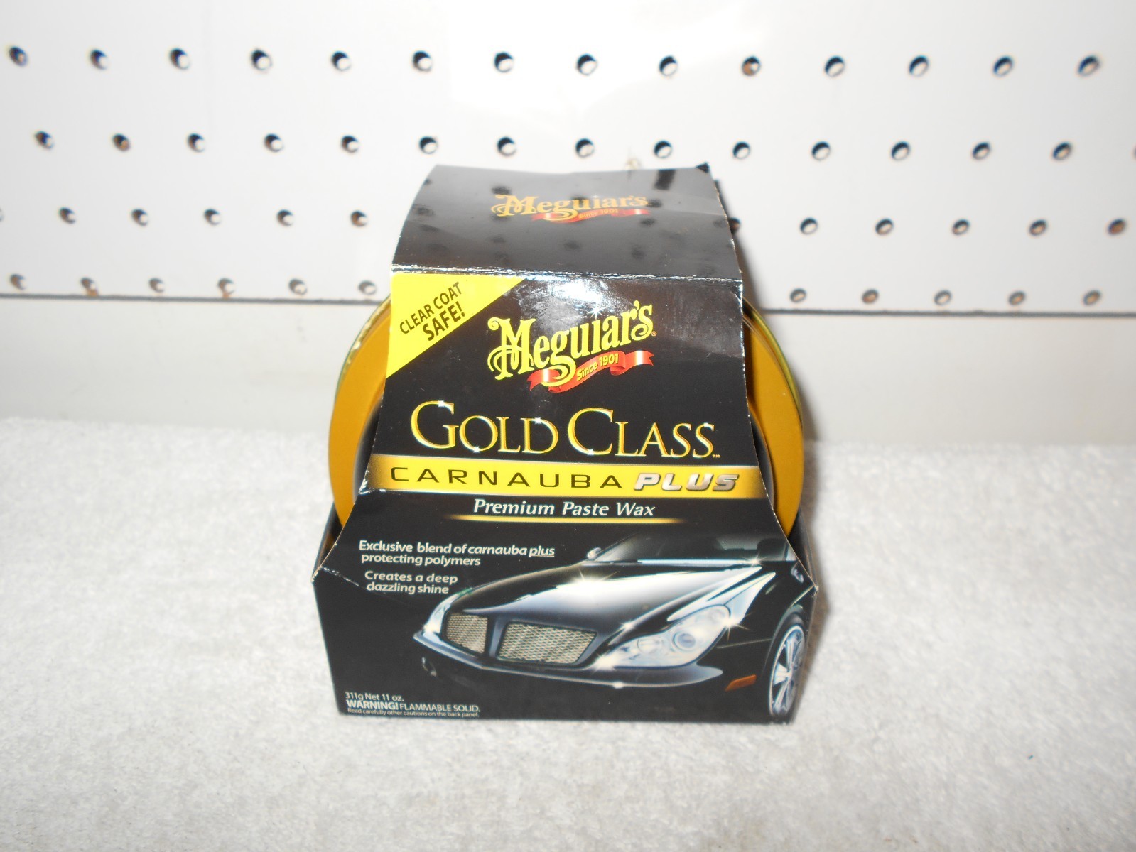 MEGUIAR’S NEW! GOLD CLASS CARNAUBA PLUS PREMIUM WAX PASTE