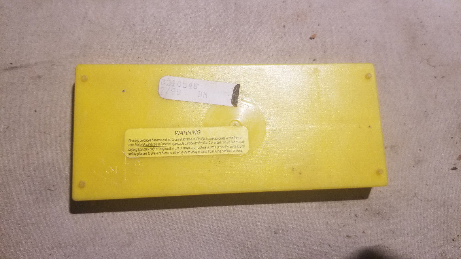 Vintage Newcomer Products Inc Small Plastic Storage Box