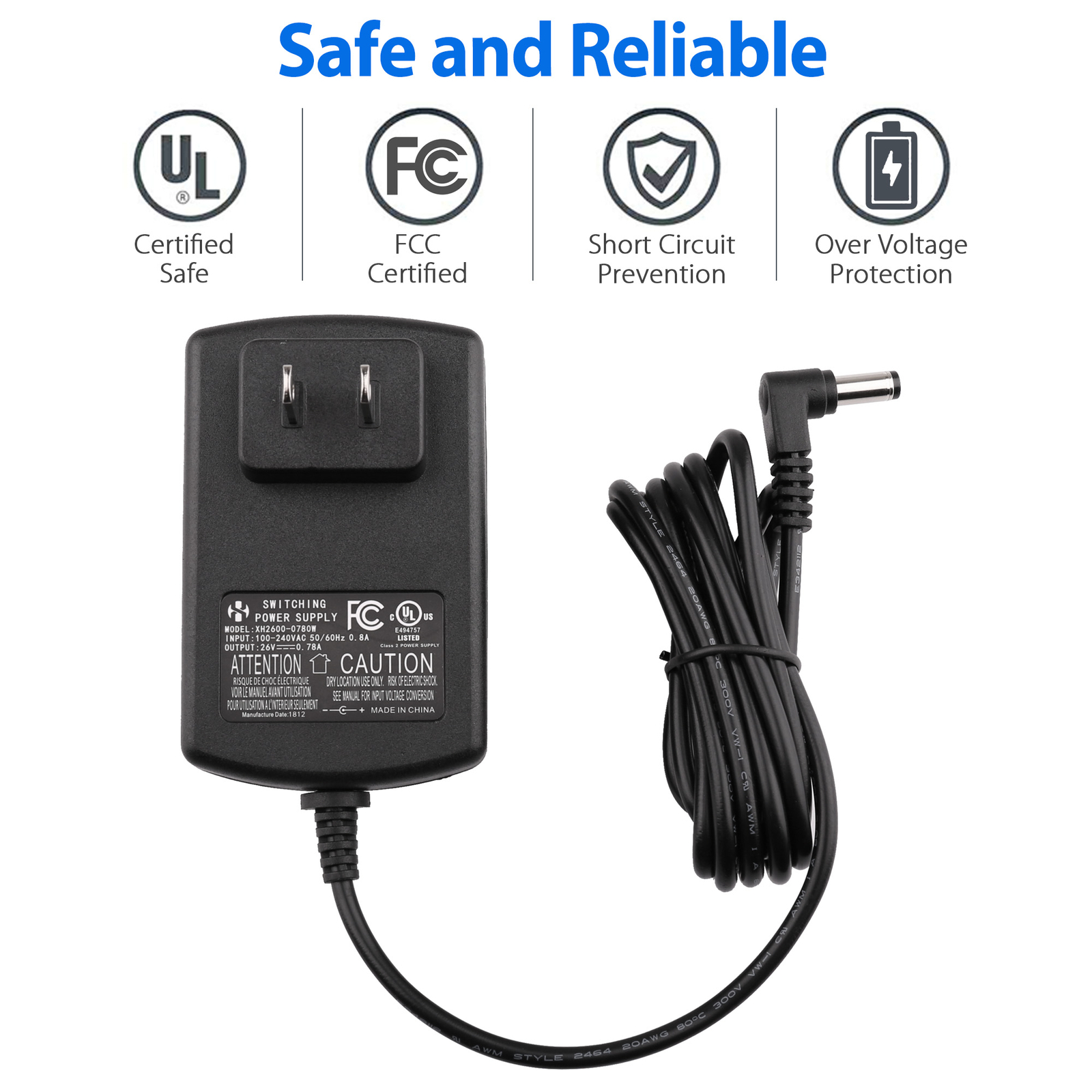 Charging Cord Charger for Dyson V6 V8 V7 DC58 DC59 DC61 DC62 SV03 SV04 SV05 SV06