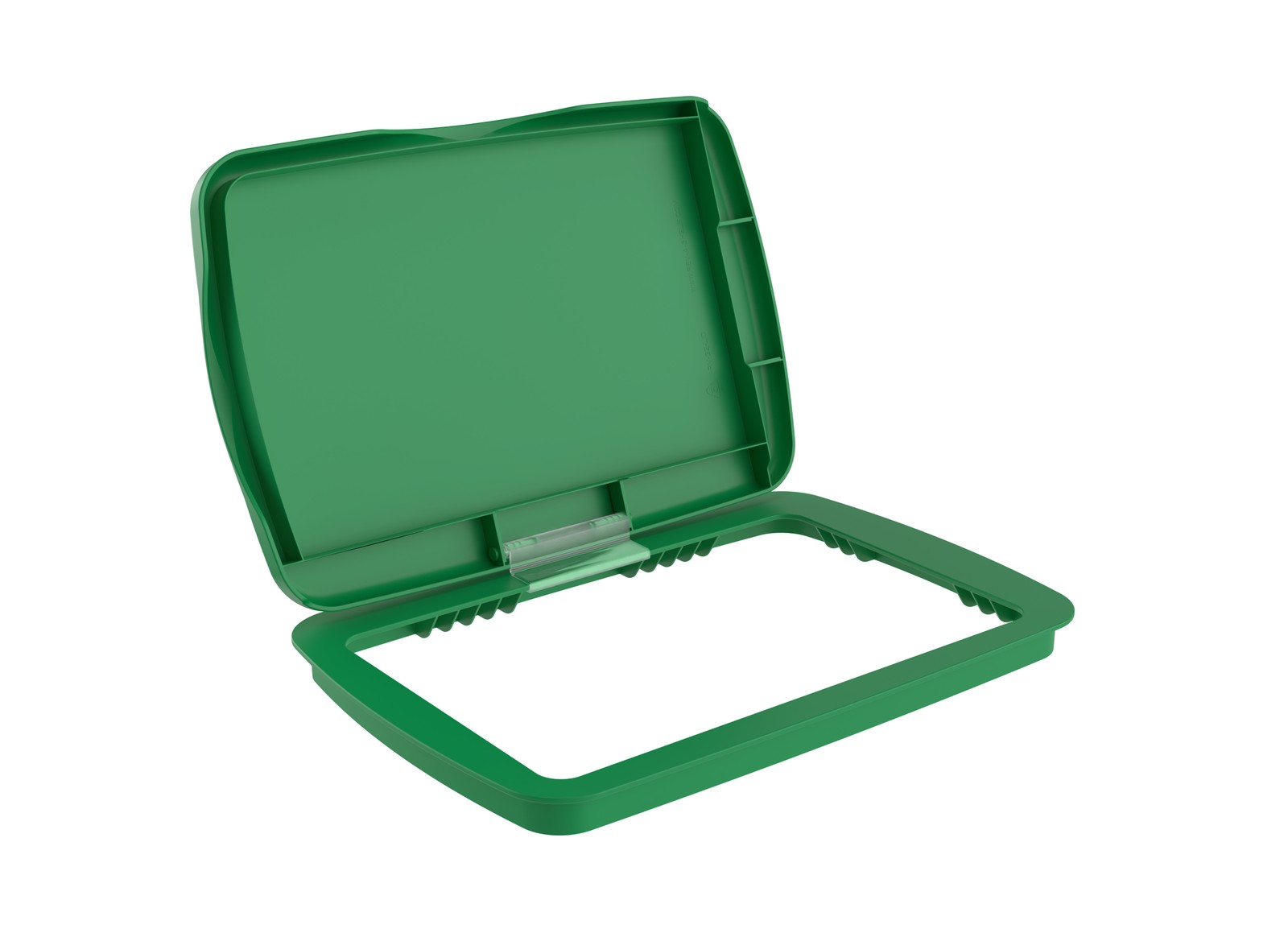 Rev-A-Shelf 32 qt. Trash Can Replacement Lid, Green (Lid Only), RV-32-LID-G-1