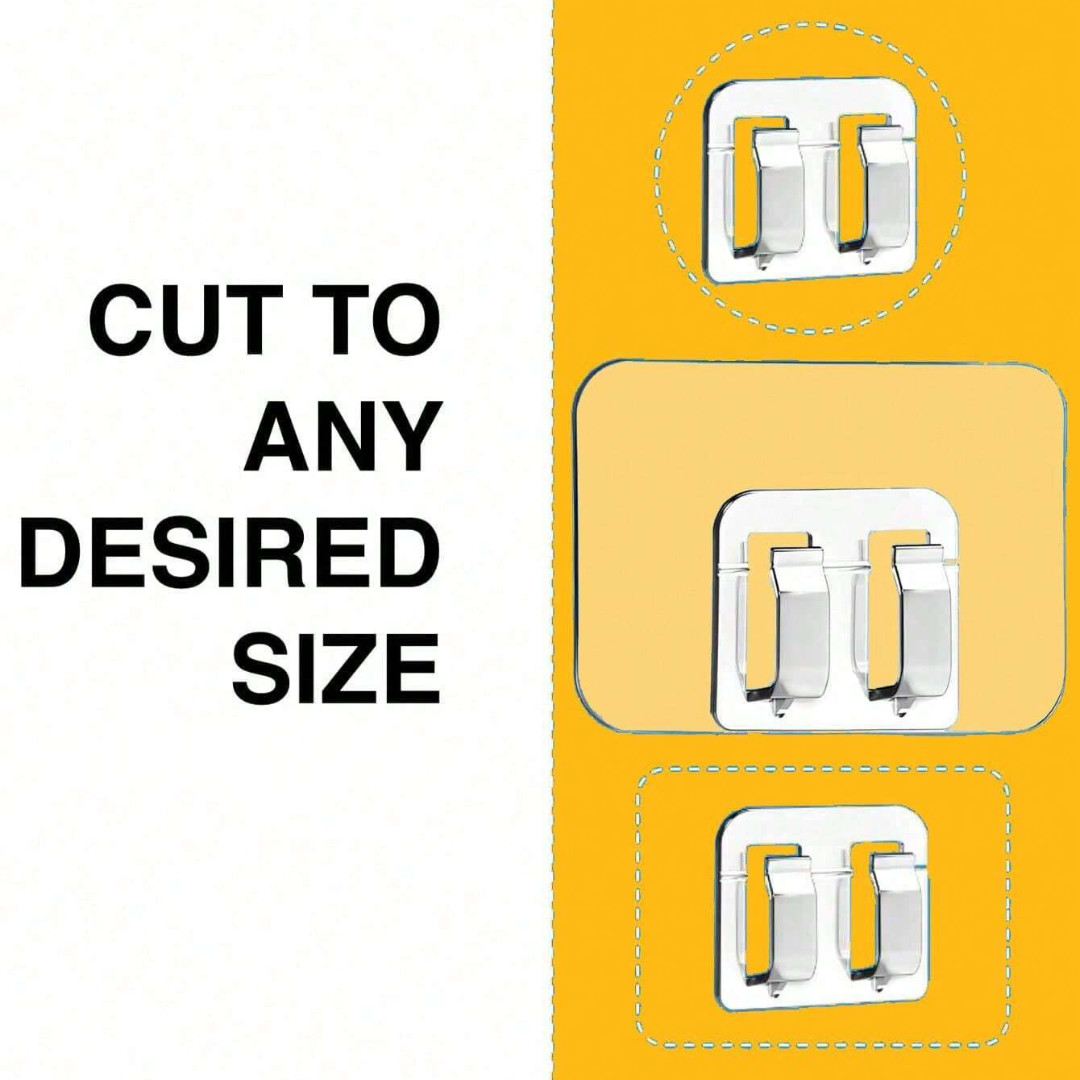 Outdoor Indoor Adhesive String Light Hooks Wire Fastener Hook Clip Hanging Decor