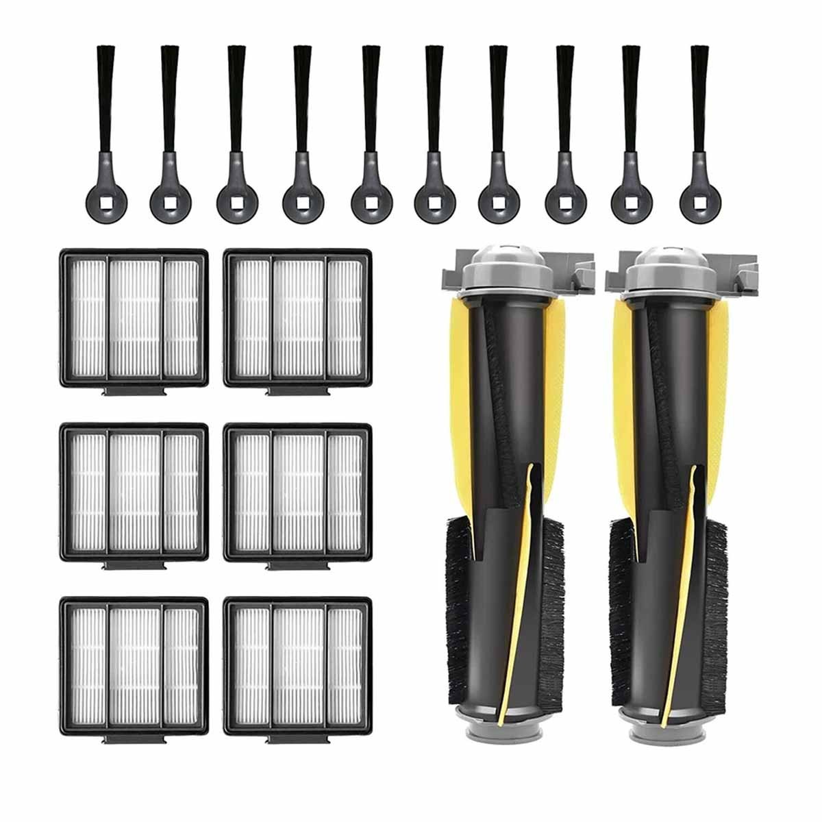 For Shark IQ RV100AE RV1000 RV1100VRUS Vacuum Parts Main/Side Brush & Filter