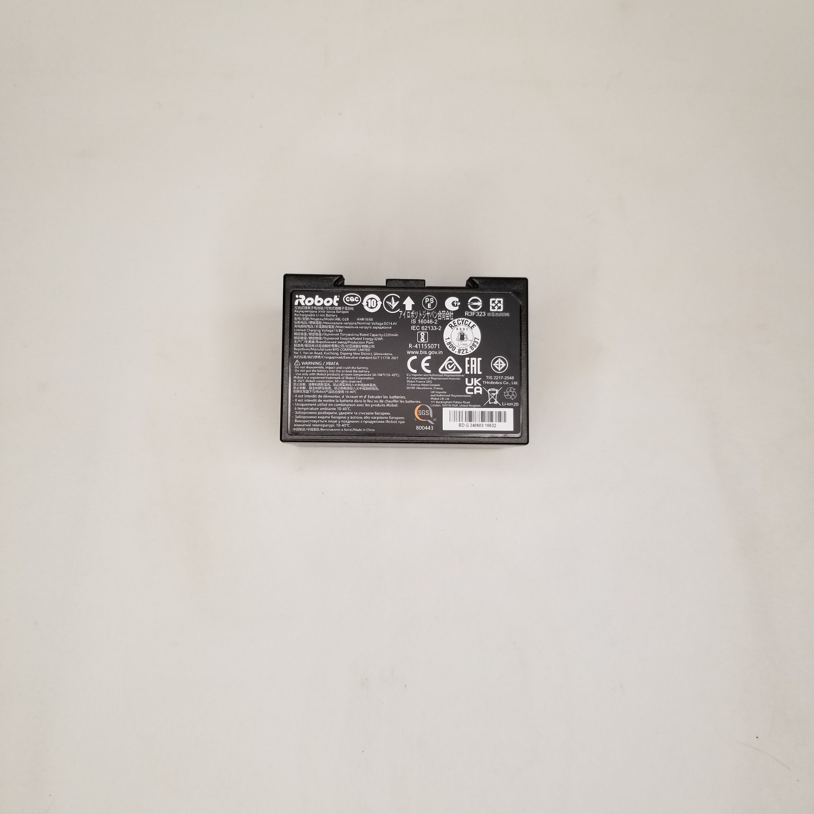 GENUINE ABL-D2B iRobot Roomba j5 j6 j7 j8+ i3 i4 i5 i7 i8+e5