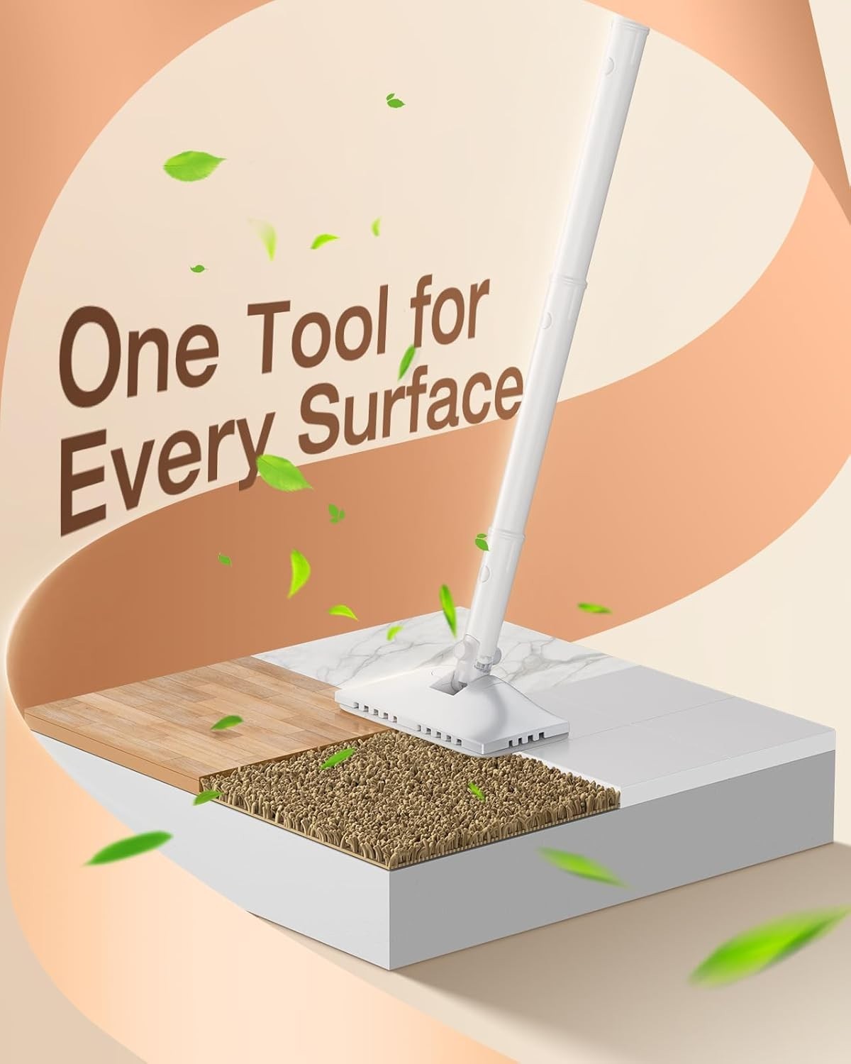 10-in-1 Steam Mop with Detachable Handheld Steamer,350ml Tank, 10s Heat-Up, 248°