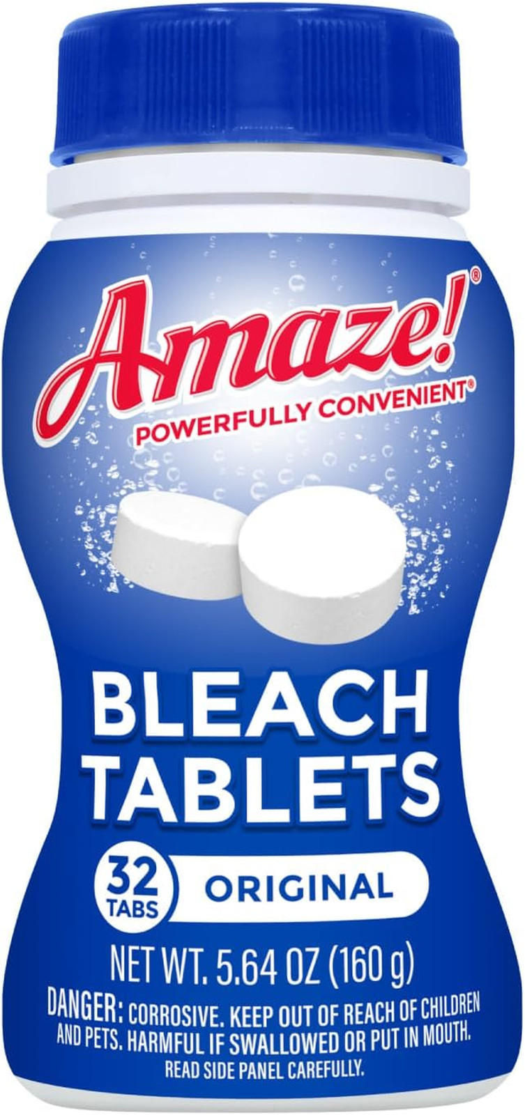 Ultra Concentrated Bleach Tablets [32 Tablets] – Original Scent – for Laundry, T