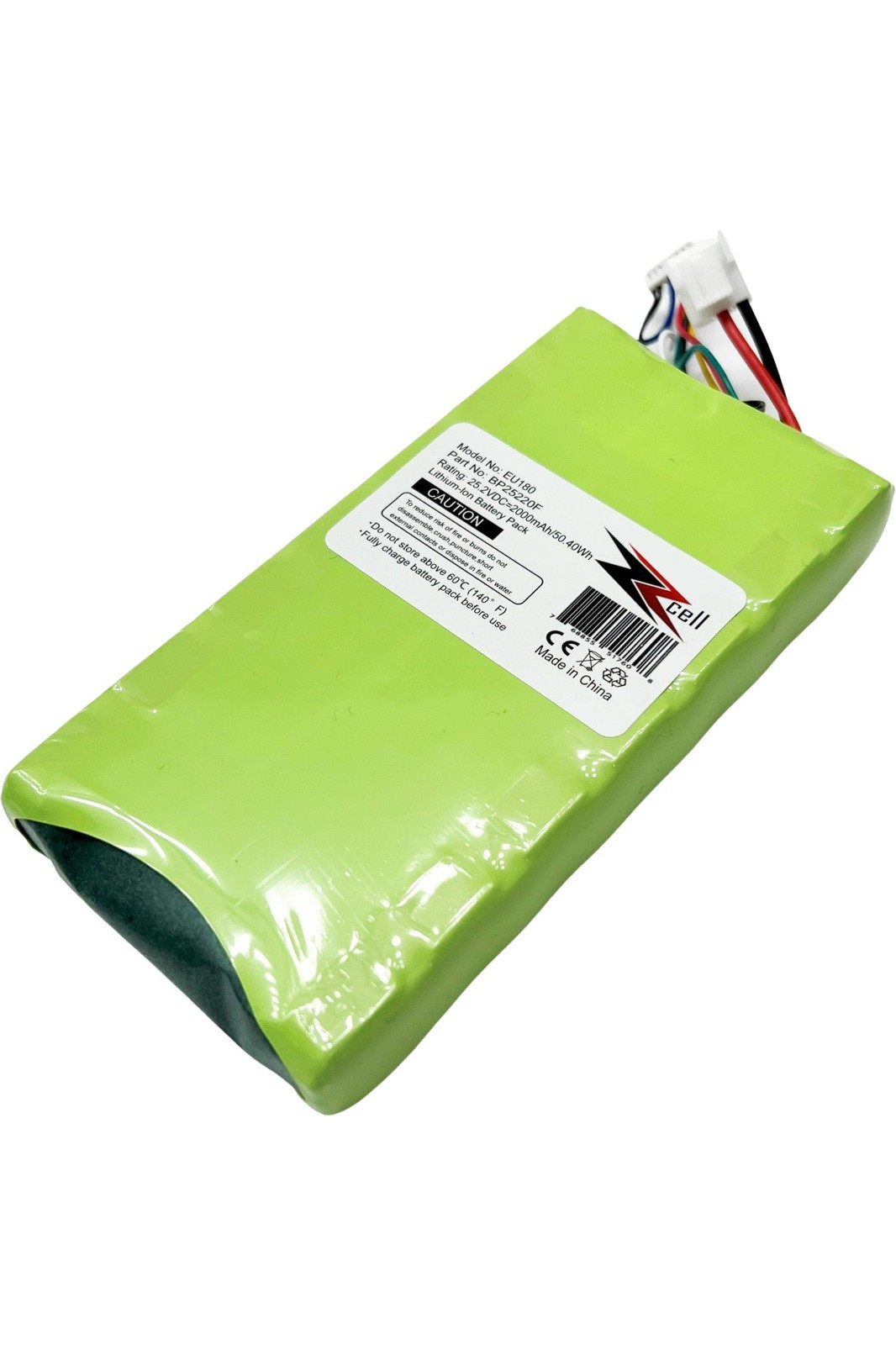 ZZcell Battery For Eureka NEC180 Pro Eureka BP25220F Vacuum 2000mAh