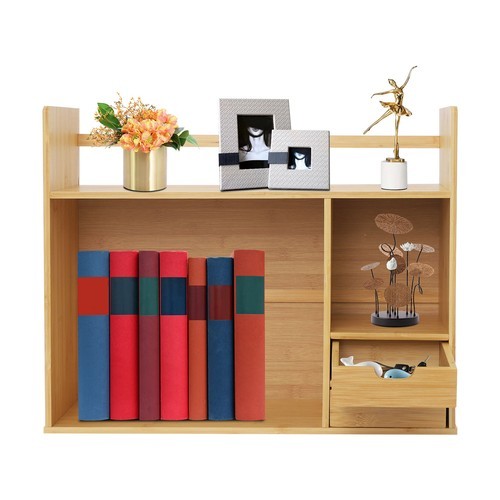 Small Bookshelf for Students on Their Desks Minimalist Office Desk Bookshelf NEW