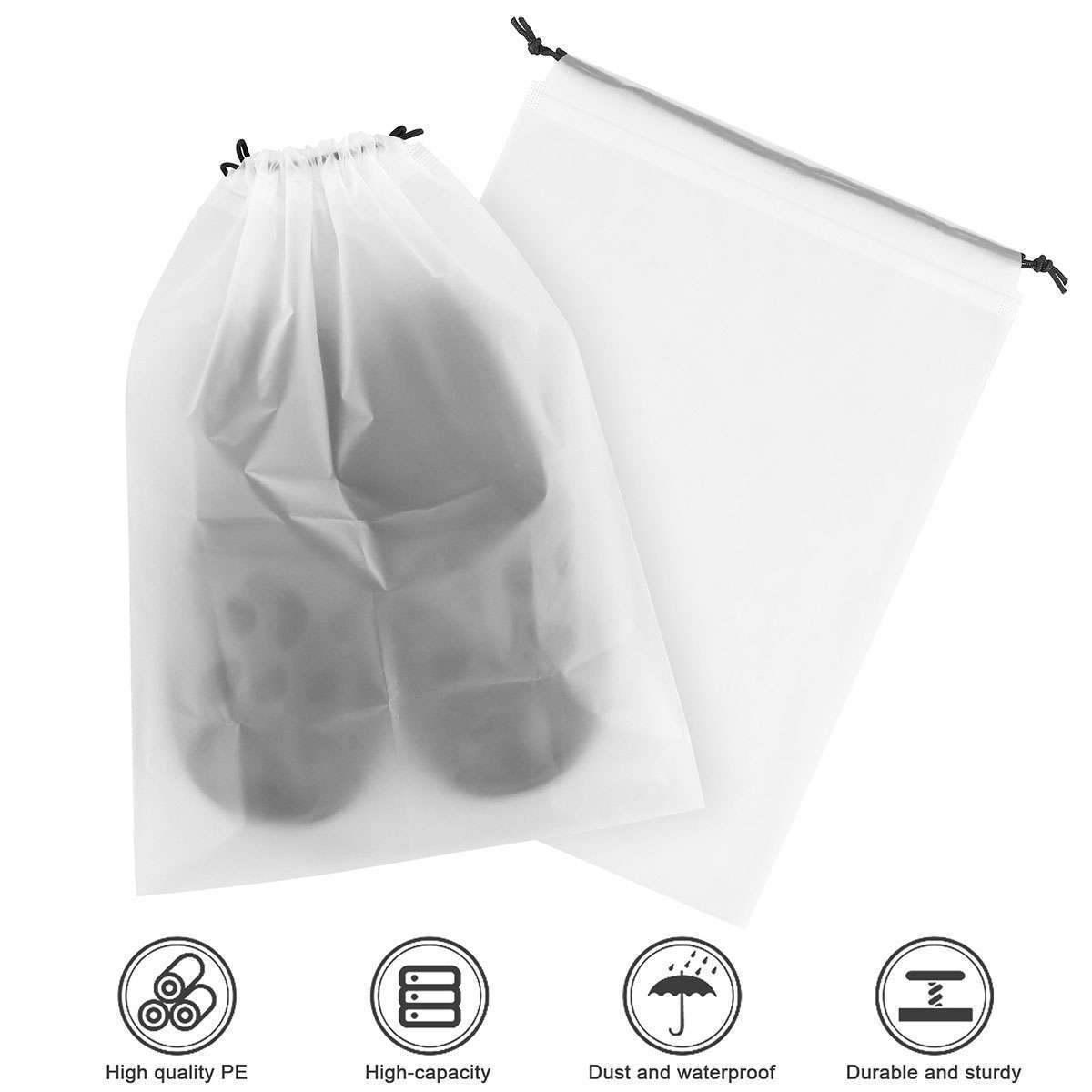 Lot Travel Shoe Bags Zip Pouch Storage Organizer Waterproof Bag Shoes Case Box