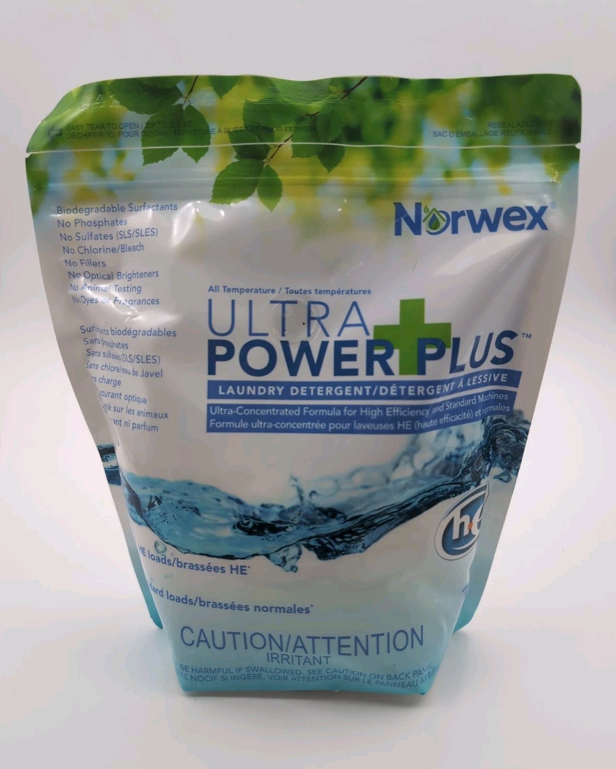 Norwex Ultra Power Plus Laundry Detergent 1 kg/2.20 lb New