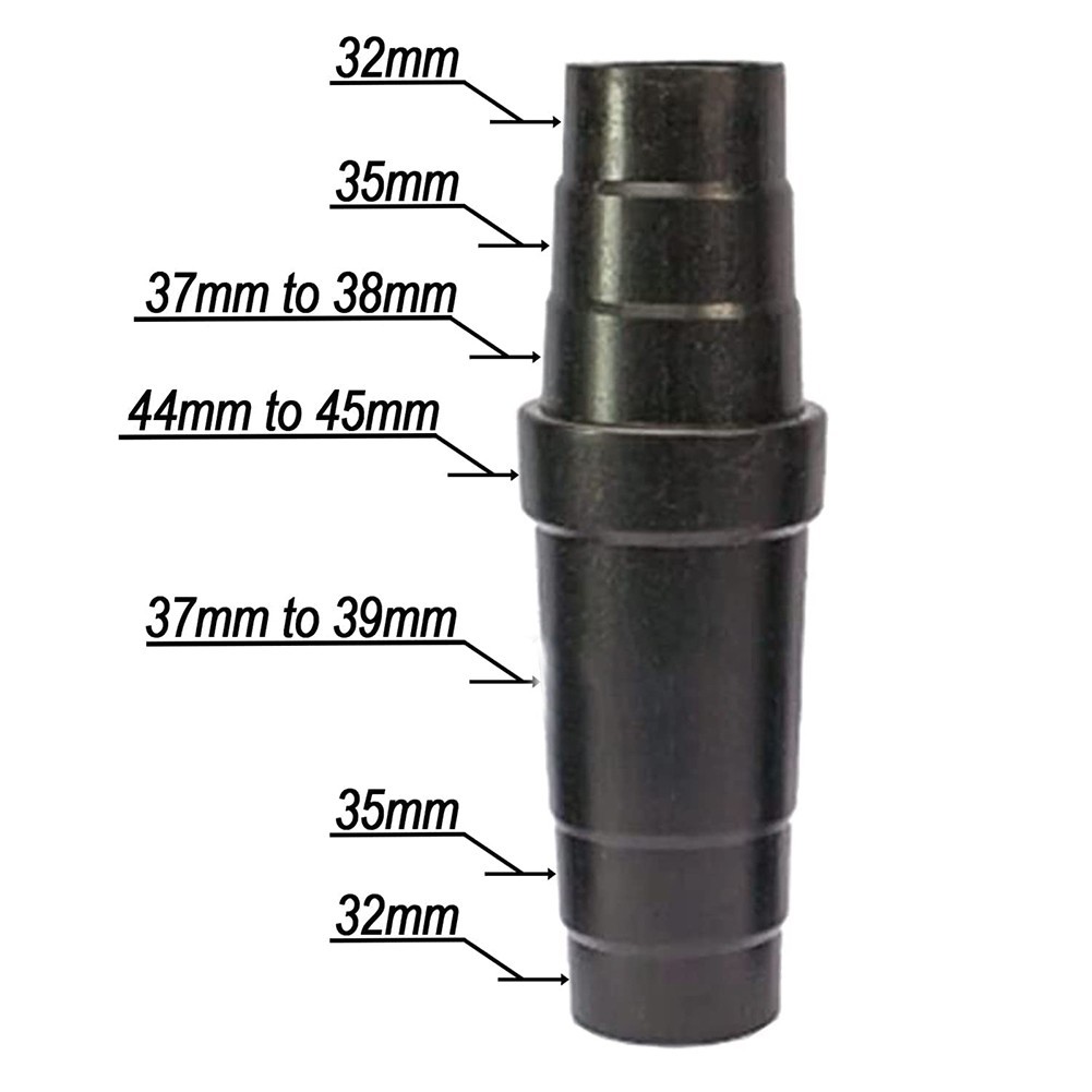 Vacuum Hose Adapter Kit Reducer Converter From 1 1/2 Inch To 1 1/4inch / New