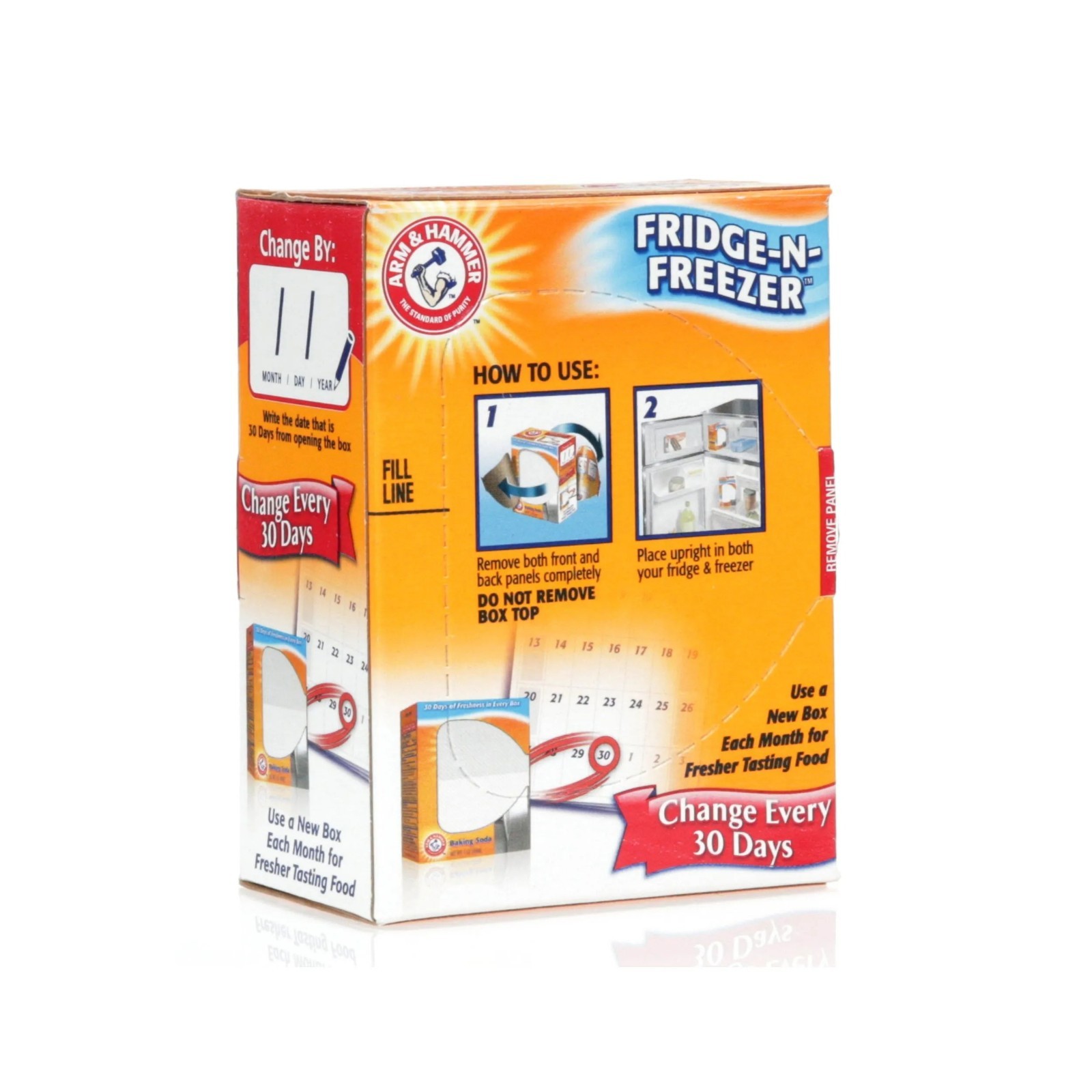 Arm & Hammer Fridge N Freezer Baking Soda Deodorizer 14 oz