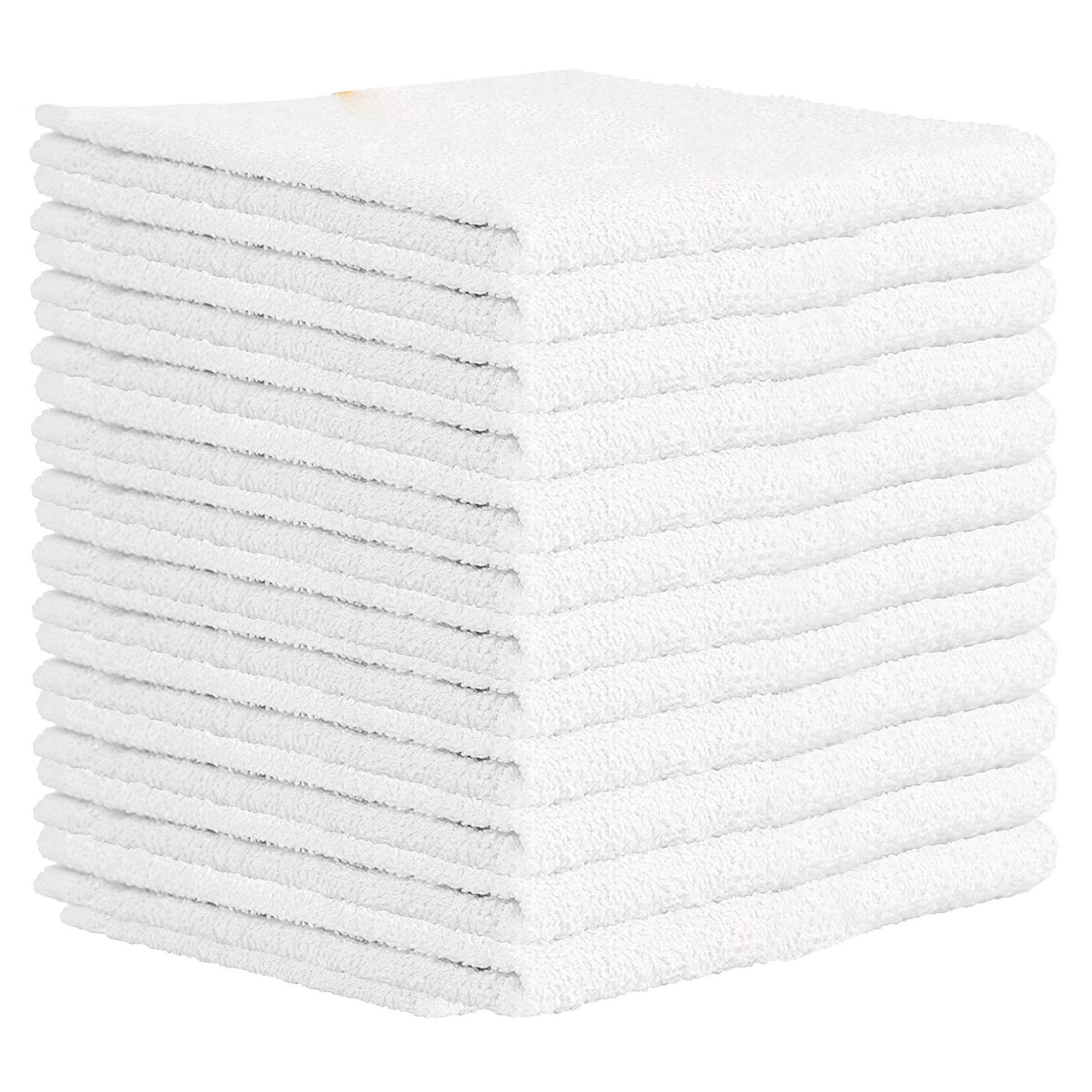 Kitchen Bar Mop Terry Towels 12 Pack – 100% Cotton – Size 14×17 – Perfect for…