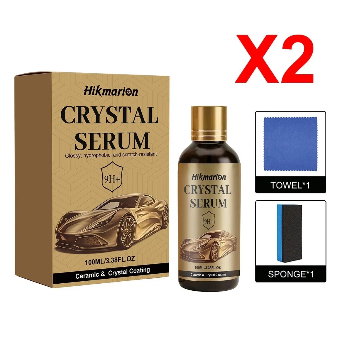 100ML PTZ Crystal Serum – Advanced Graphene Ceramic Coating For Cars US