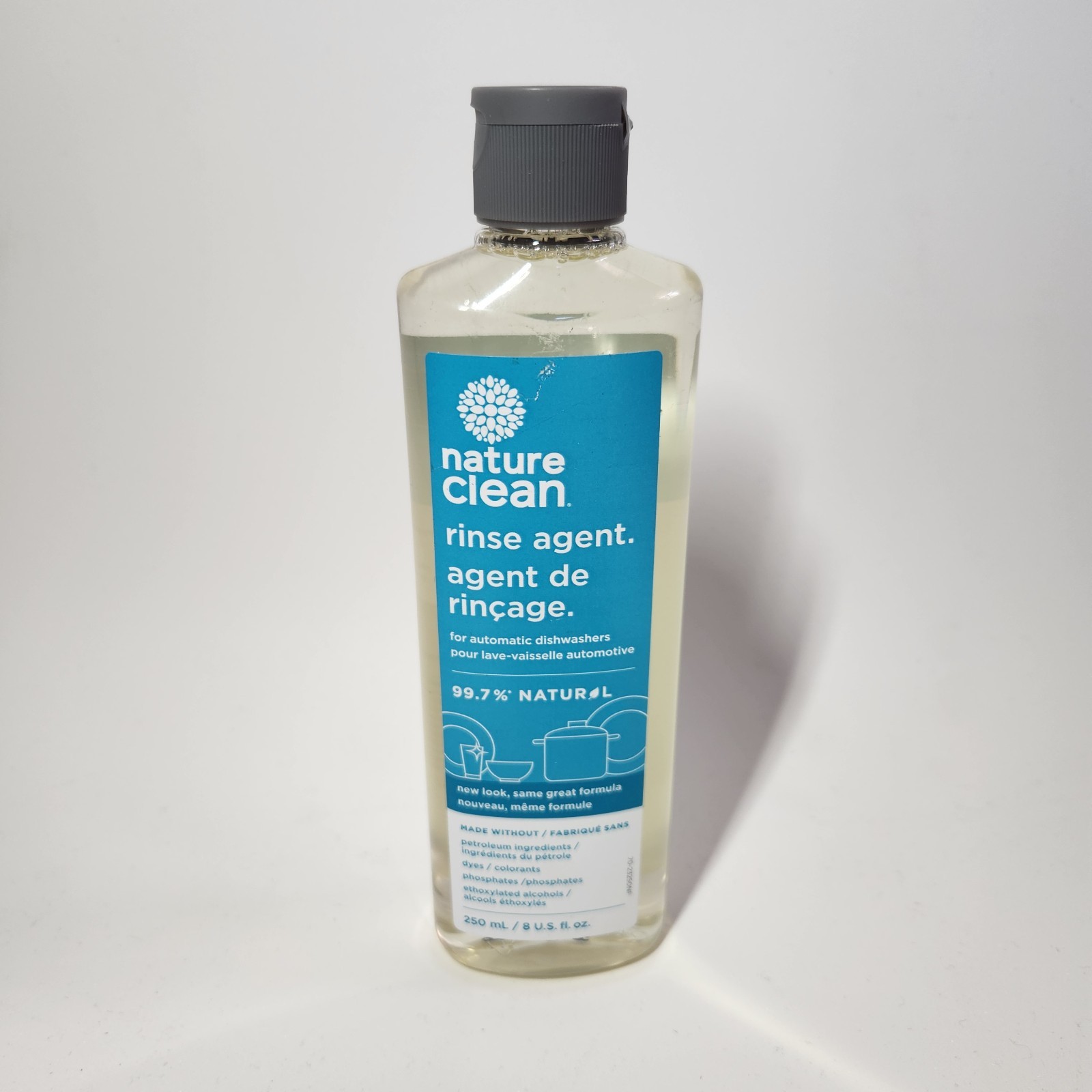 Nature Clean Automatic Dishwasher Rinse Agent Natural – 8 fl oz