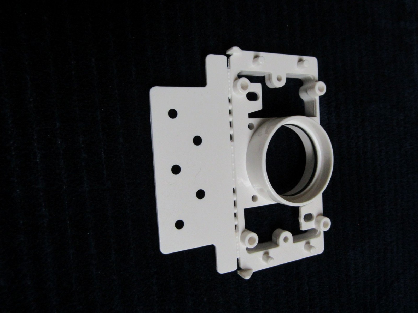 Inlet Mounting Plate 2″ Central Vacuum PVC Rough-in