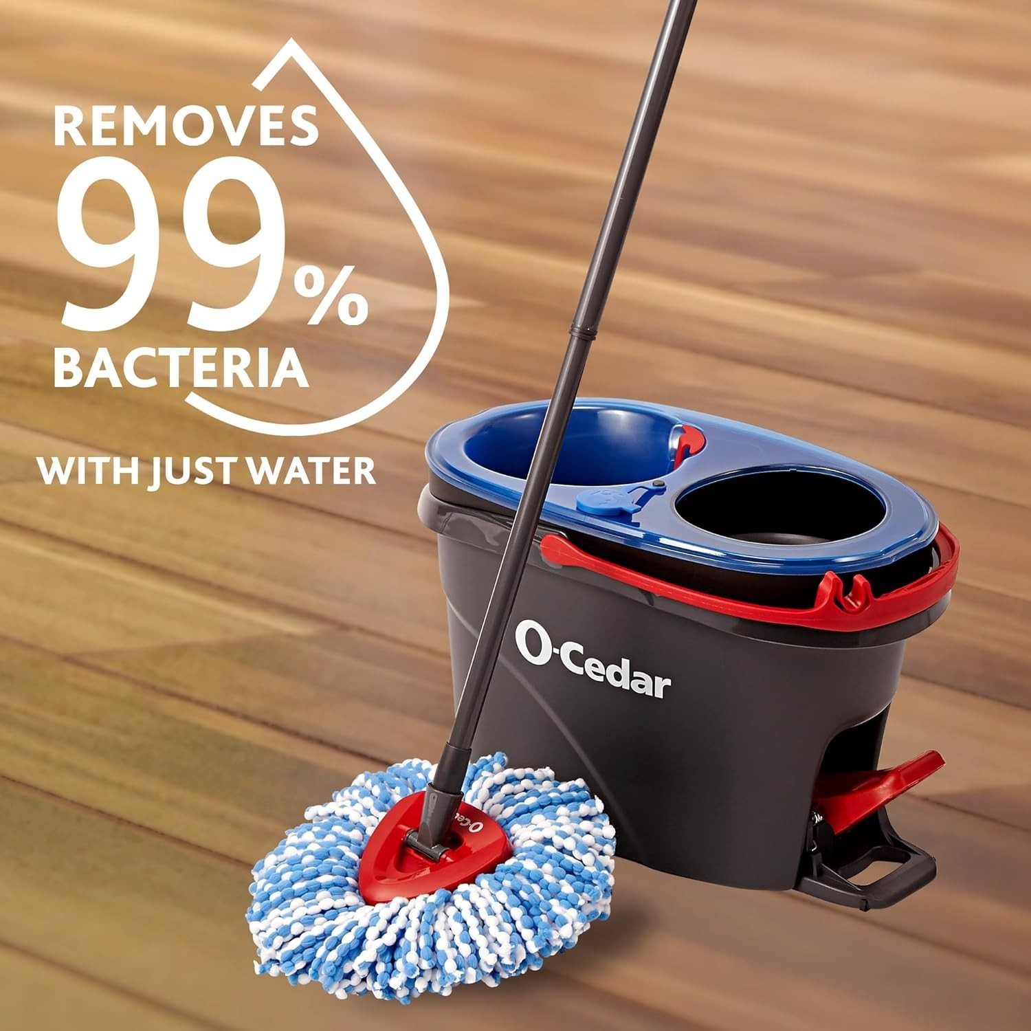 Perfect Father’s Day Gift: O-Cedar RinseClean Spin Mop & Bucket System