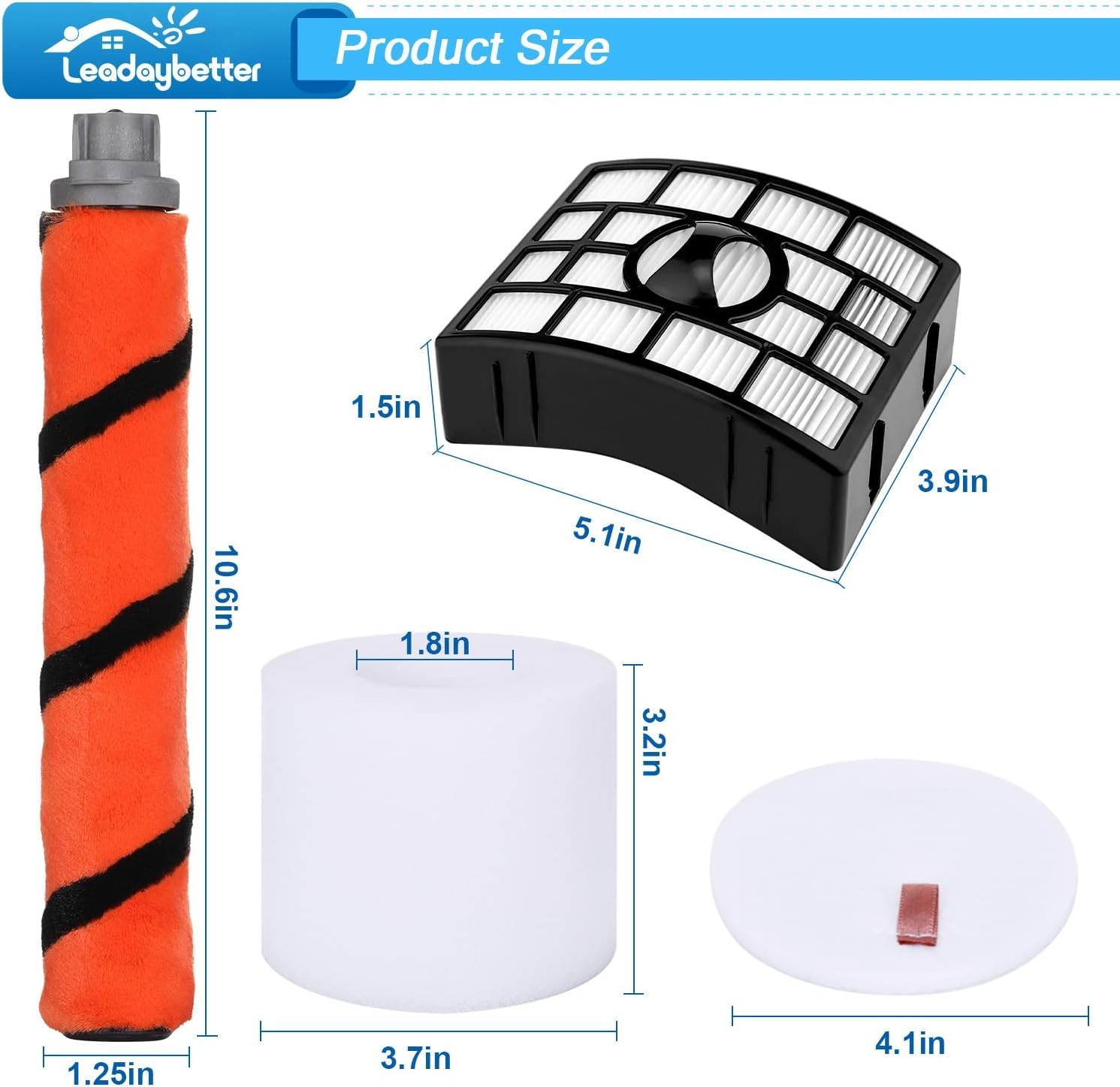 Filter Replacement for Shark APEX DuoClean Lift-Away AX950 AX951