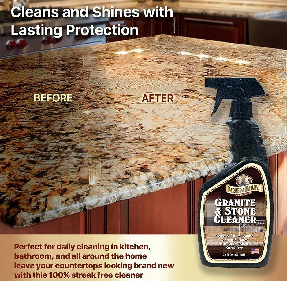 Parker & Bailey Granite & Stone Cleaner 24 oz.