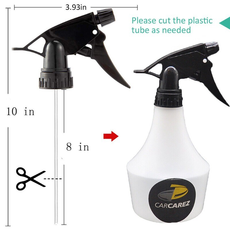 Industrial Heavy Duty Chemical Resistant Trigger Sprayer with 8″ Dip Tube