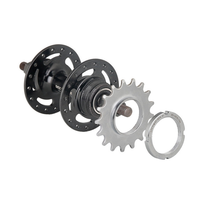 1Set Bicycle Sprocket Fixed Gear Speed Cog Lock Ring 13T 14T Bike Flywheel Gear