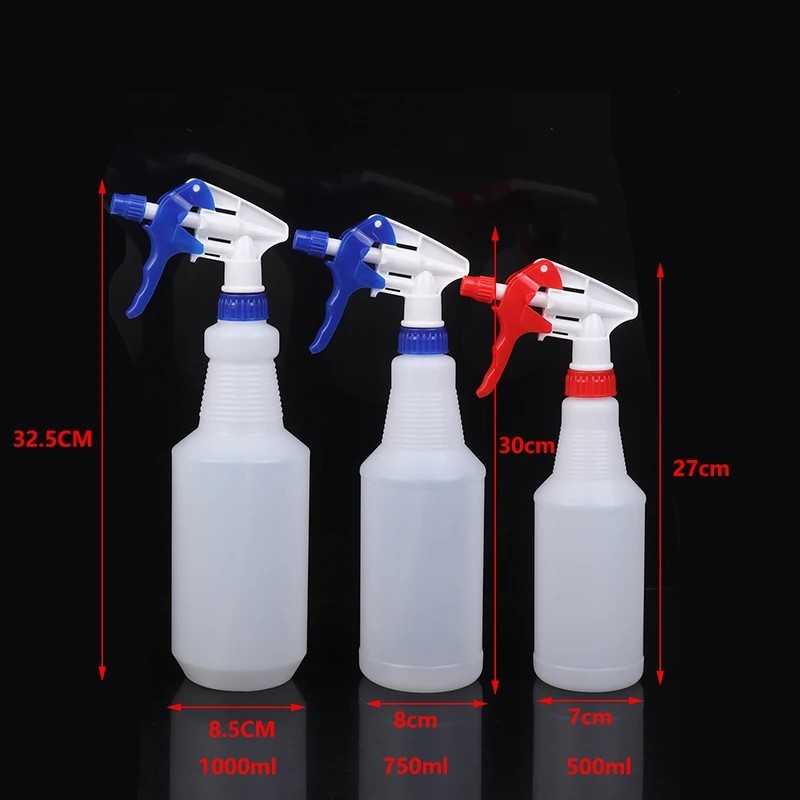 Plastic Trigger Spray Bottles Chemical Resistant Heavy Duty Commercial