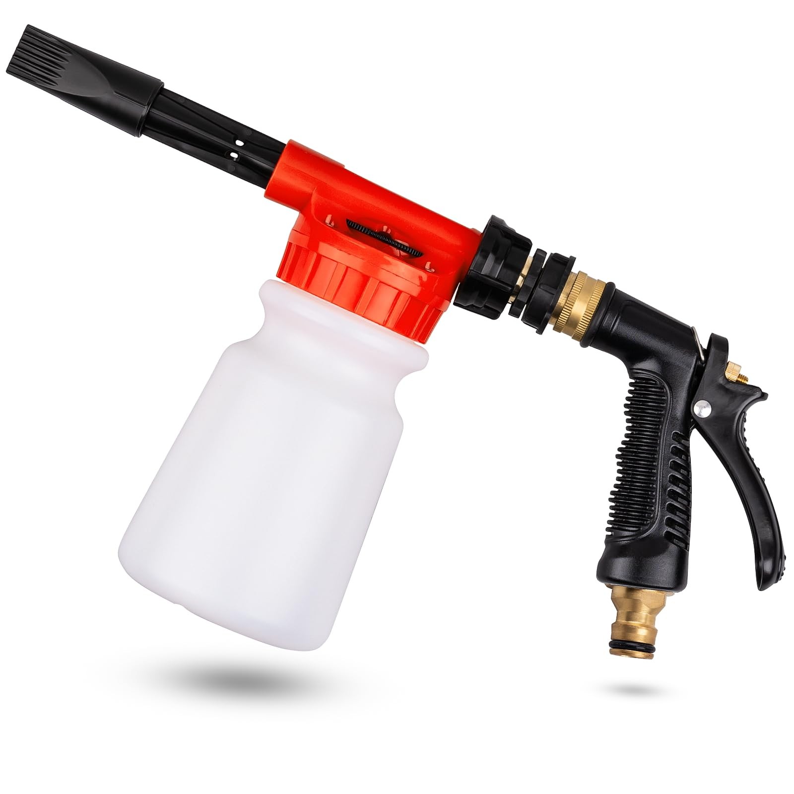 Car Wash Foam Gun, Sprayer with Adjustable Dial Nozzle,…