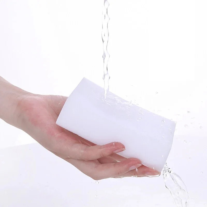 100PCS Melamine Foam Cleaning Sponge Magic Home Kitchen Dish Cookware Eraser New