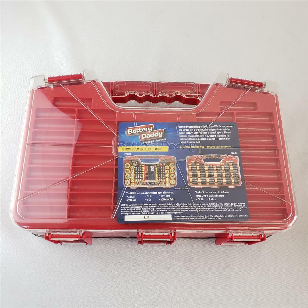 = Battery Daddy Deluxe Storage Tester MO BADADB-MO8 9.4″ x 3.7″ x 13.8″