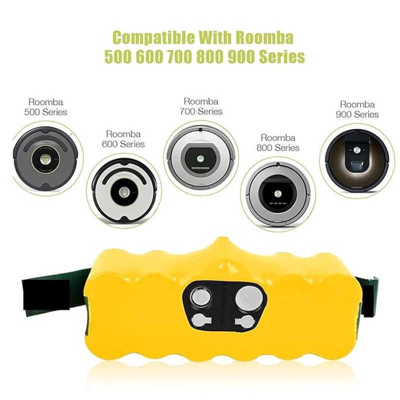 14.4V For iRobot Roomba Battery 500 Series 600 700 800 780 650 Replacement