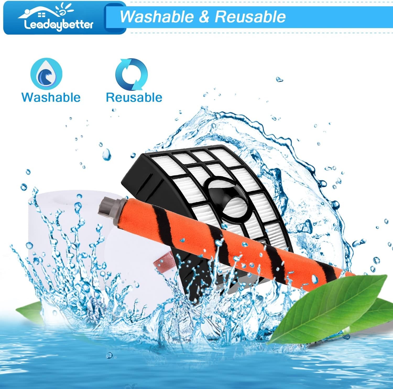 Filter Replacement for Shark APEX DuoClean Lift-Away AX950 AX951