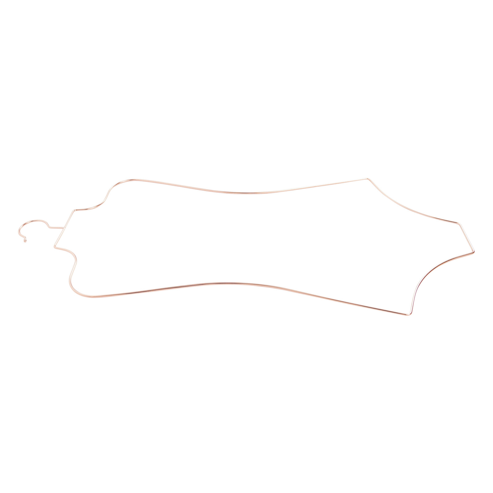 Rose Gold 10-Pack Body Shape Display Hangers for Swimwear and Lingerie
