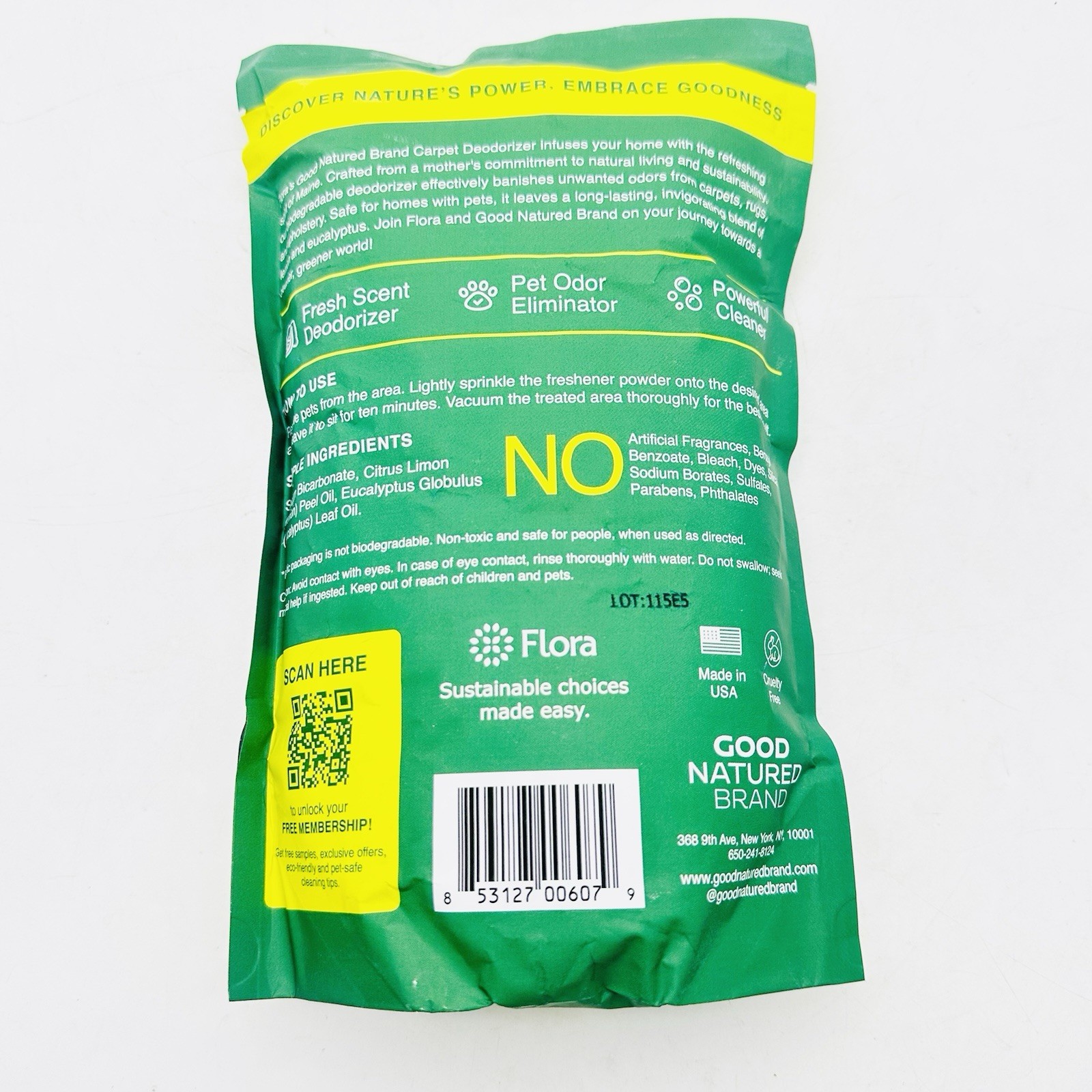 Good Natured Brand | Carpet Deodorizer & Freshener Powder | 31 Oz Pet Odor Elimi