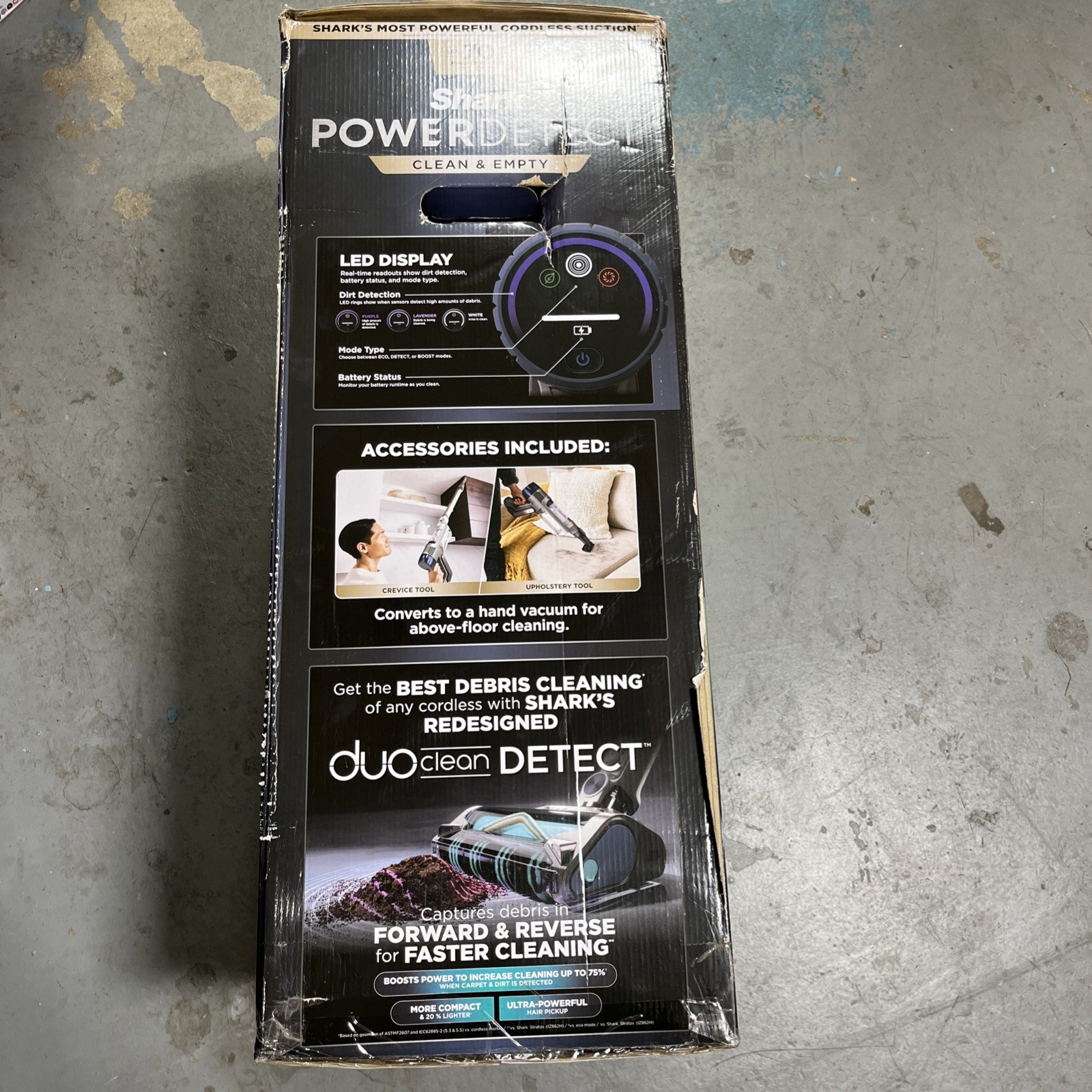 Shark Power Detect Clean & Empty Cordless Vacuum Cordless Vacuum IP3150