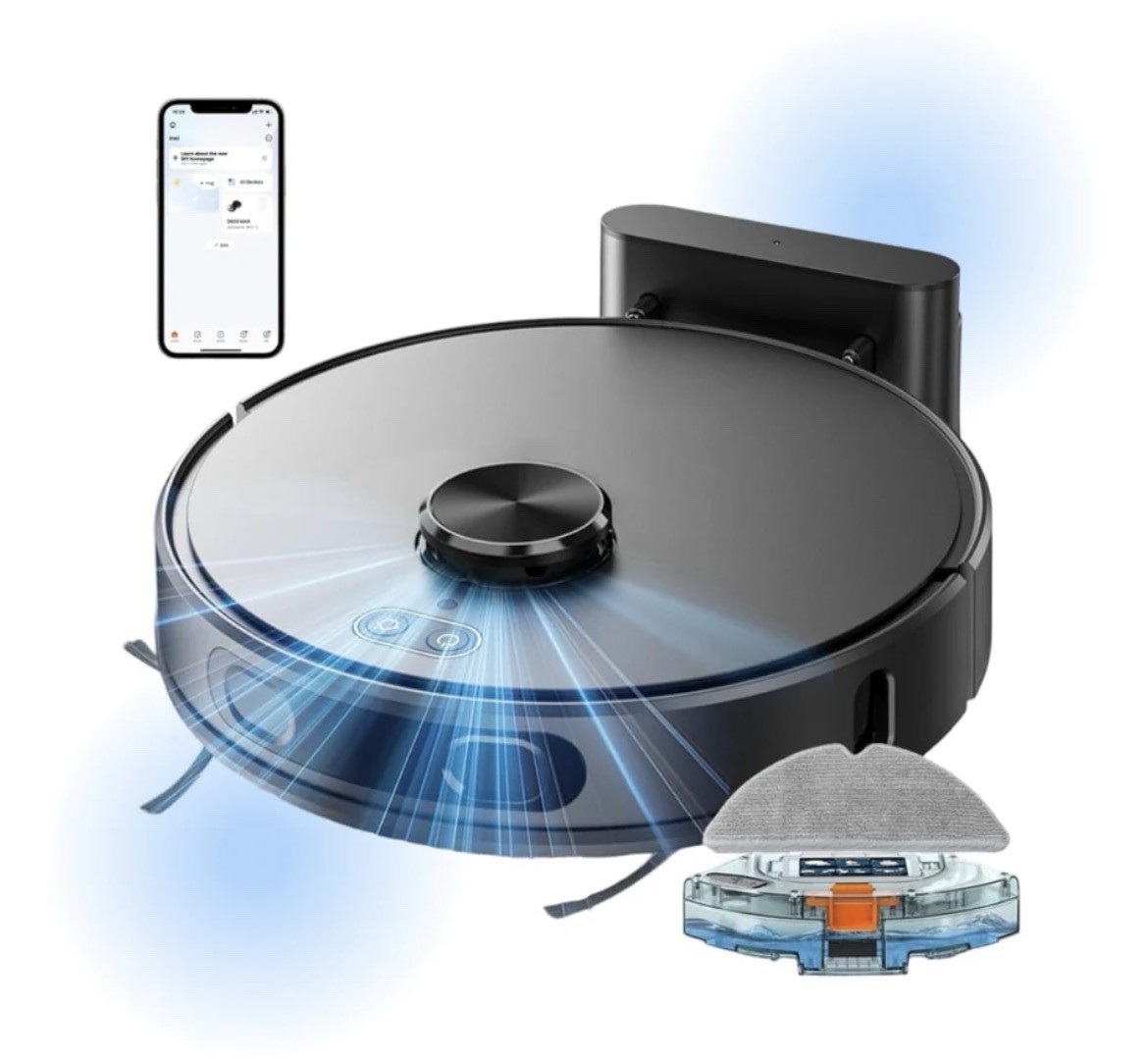 ORYZOM Robot Vacuum V8 Pro Fully Automatic Cleaning w/ Mopping Function & Kit