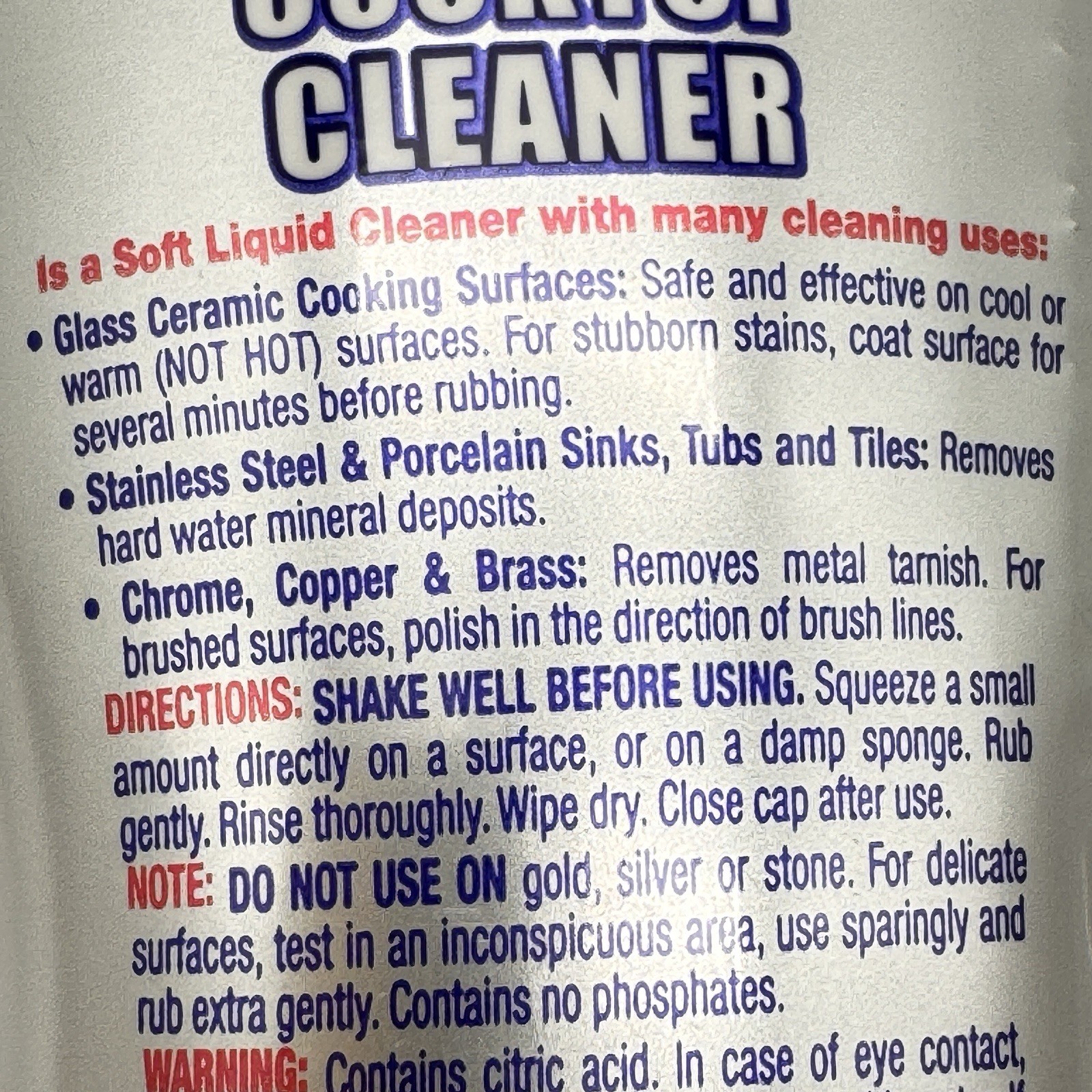 Bar Keepers Friend Multipurpose Cooktop Cleaner – 13 oz 2 Pack!