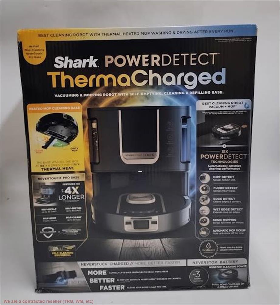 Shark PowerDetect 2-in-1 ThermaCharged Robot Vacuum & Mop