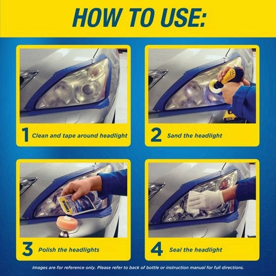 Rain-x Premium Headlight Restoration Kit – 610153