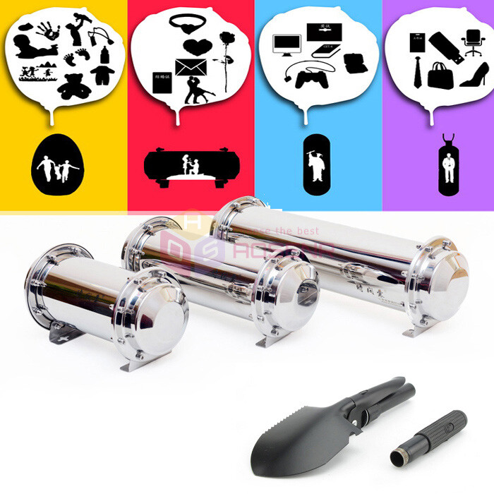 S/M/L Future Gift Time Capsule Waterproof Lock Stainless Steel Container Storage