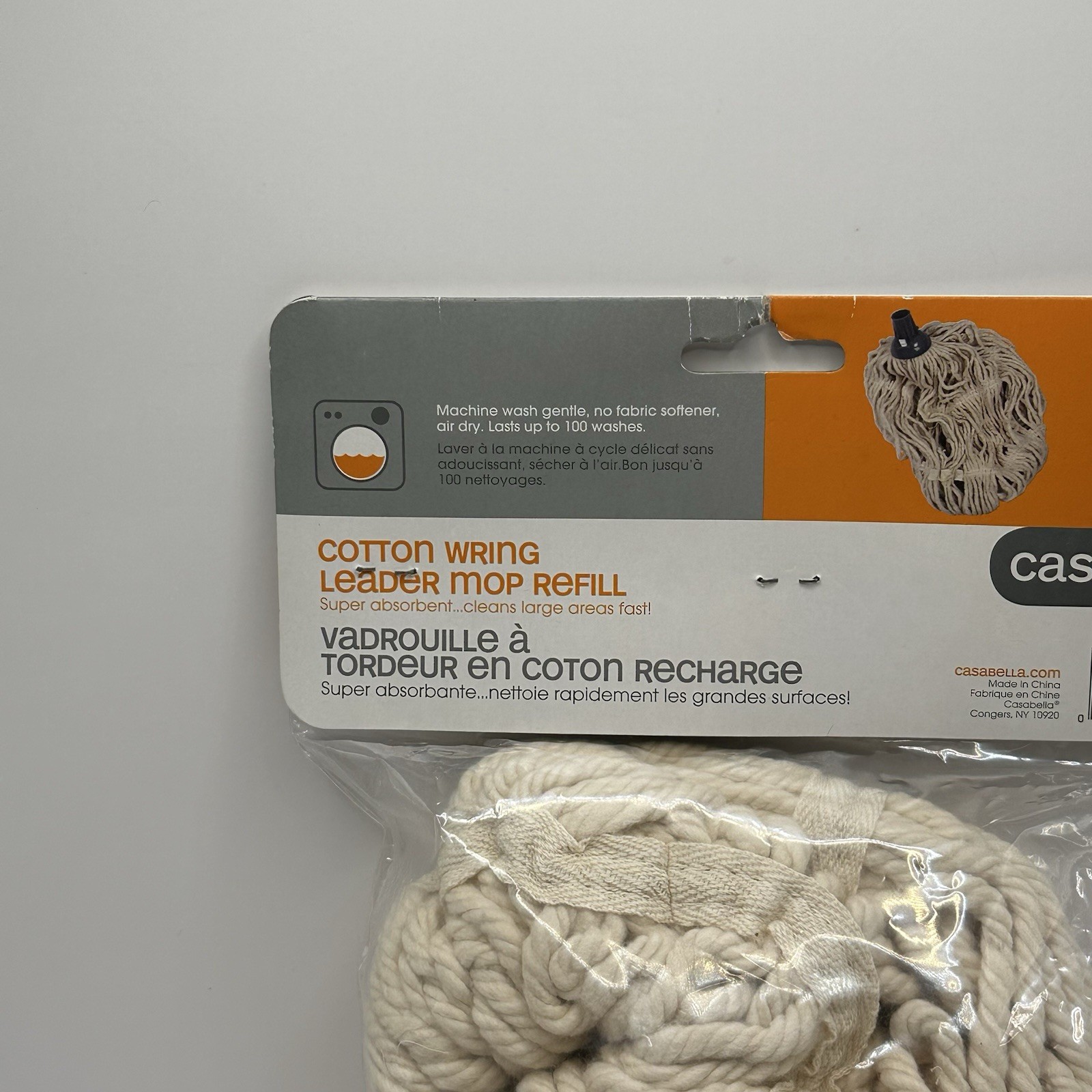 Casabella Cotton Wring Mop Refill Bed Bath And Beyond