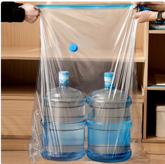 10 x Jumbo Vacuum Storage Bags Travel Space Saver Garment Seal Clothes Organizer