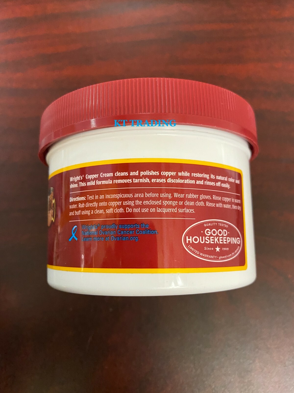 Wright’s COPPER CREAM Jewelry Hardware ~ Clean Shine Restore Natural Color 8oz